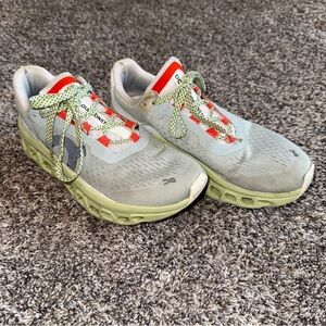 On Cloudmonster Running Shoes Womens 7.5 Green Helion CloudTec Swiss 61.99022